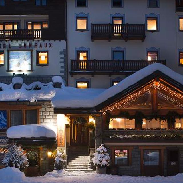 Doppelbett oder Einzelbetten.