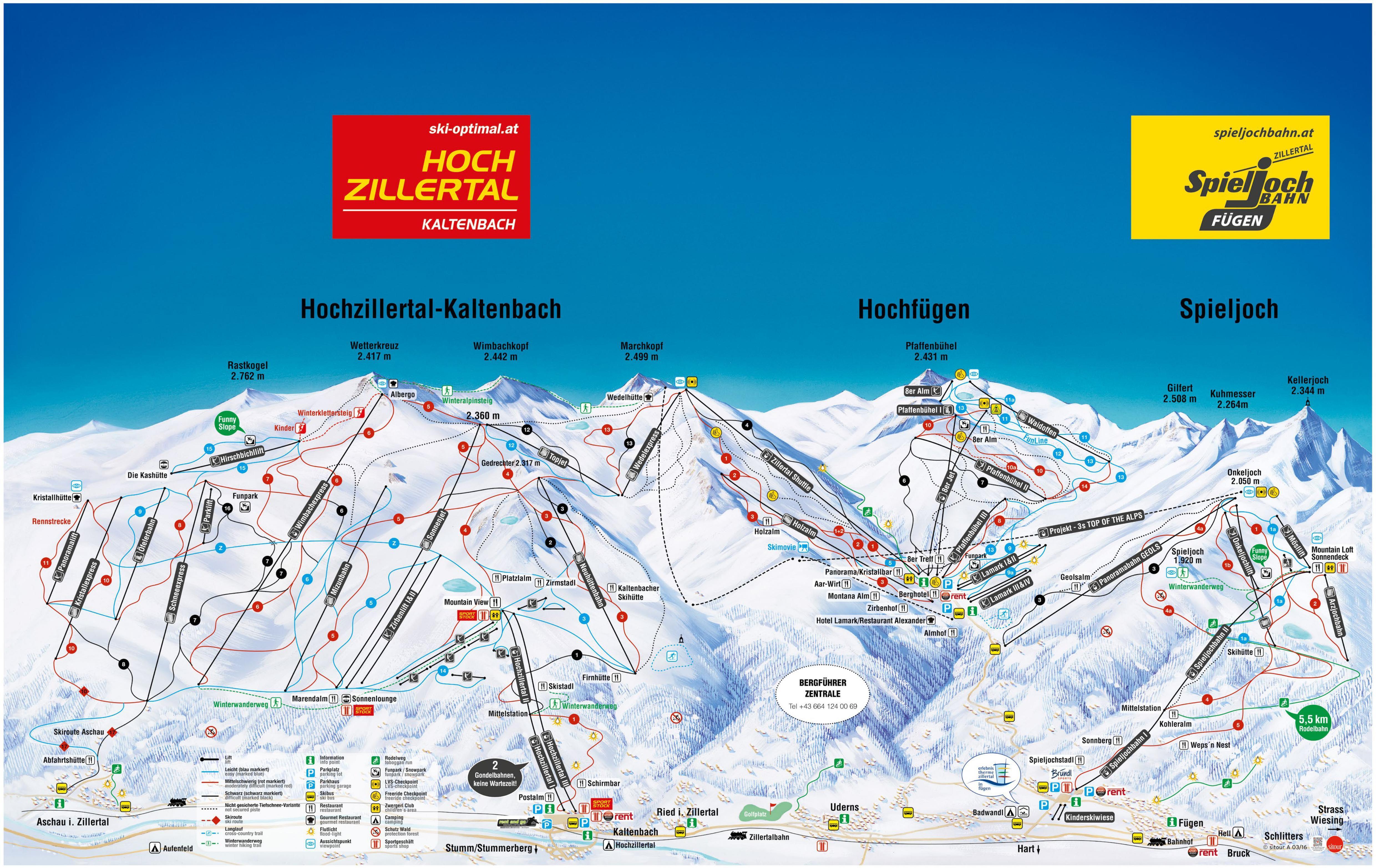 Hochzillertal-Hochfügen-Spieljoch