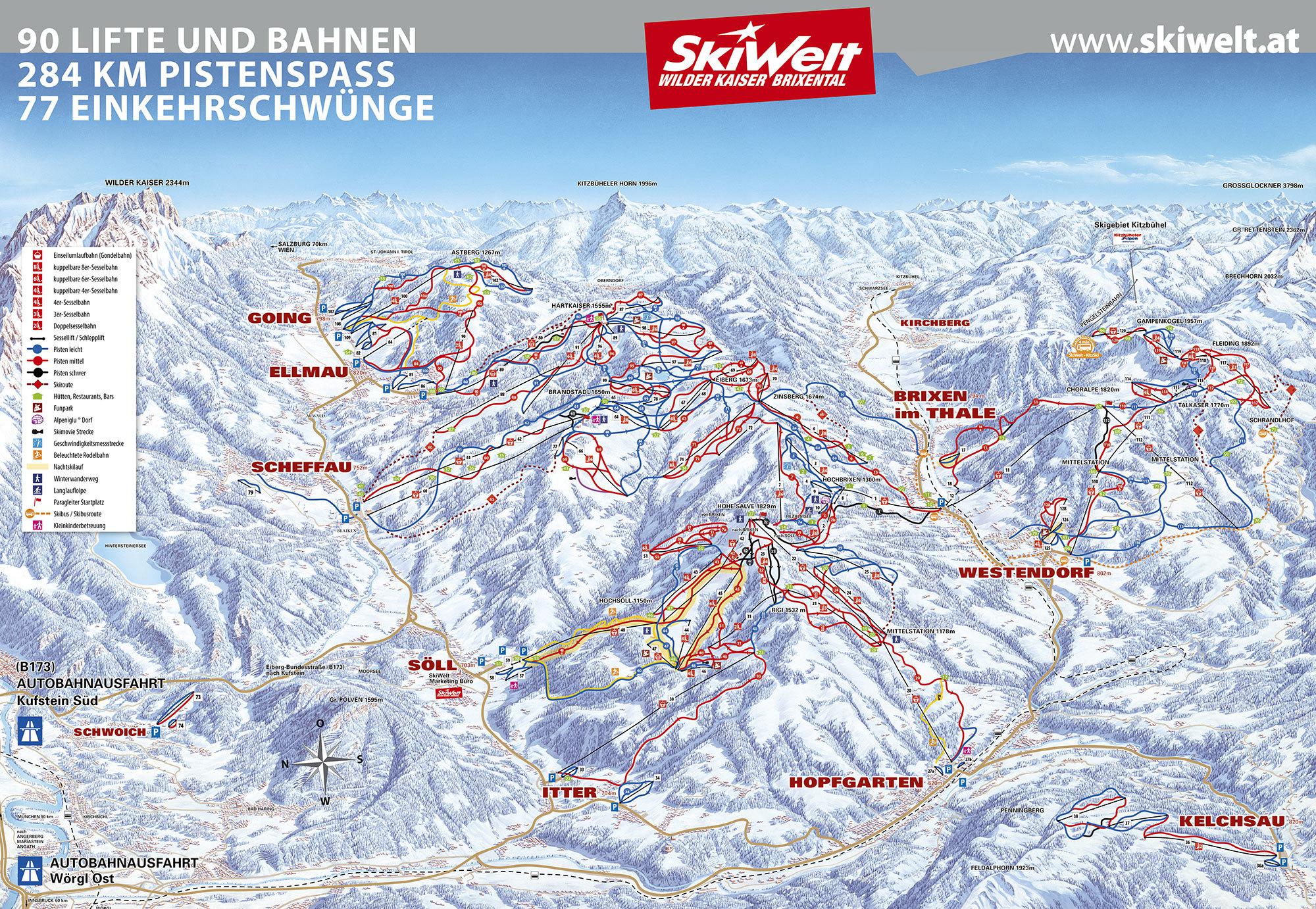 Skiwelt Wilder Kaiser-Brixental